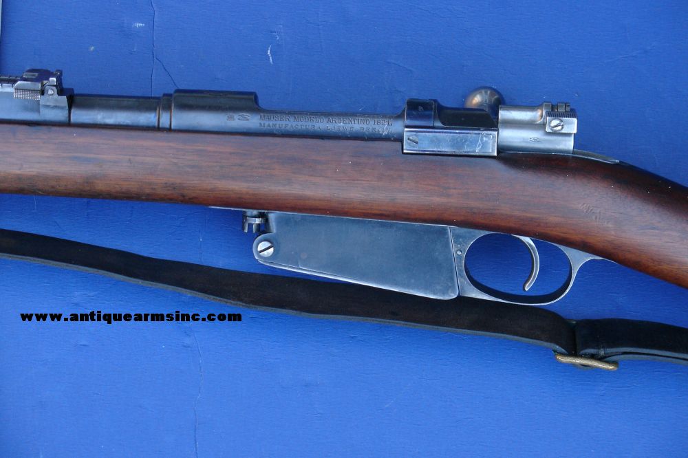 Antique Arms, Inc. - Model 1891 Argentine Mauser w/ Original Rec. Crest
